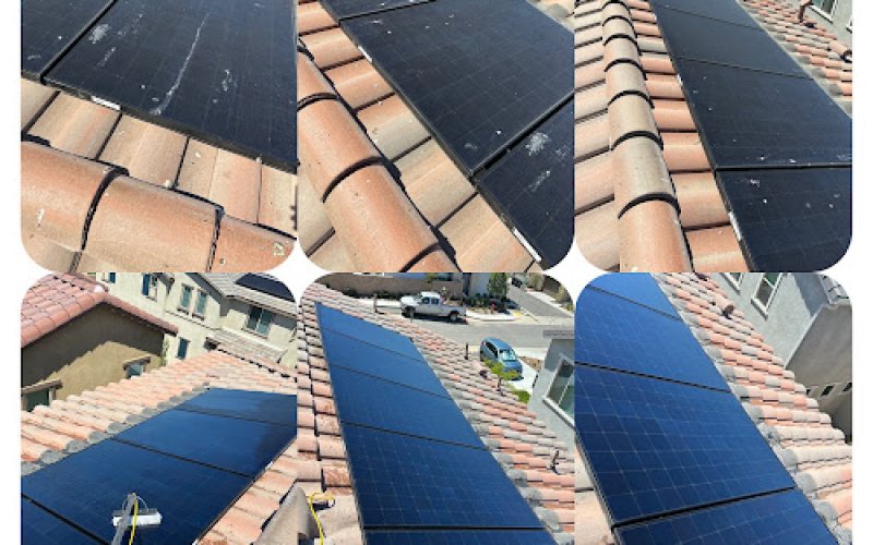 All solar panel cleaning