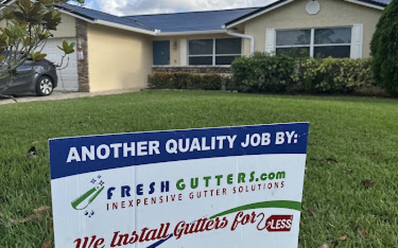 FRESHGUTTER LLC — Gutter cleaning service in Hialeah