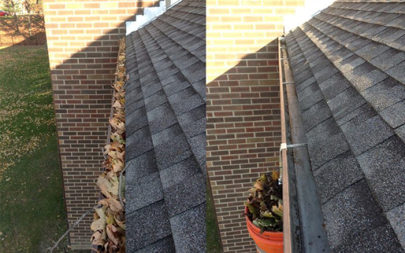 In The Flow Gutters — Gutter cleaning service in Thornton